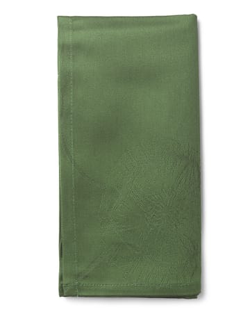 Hammershøi Poppy fabric napkin 45x45 cm 4-pack - Green - Kähler