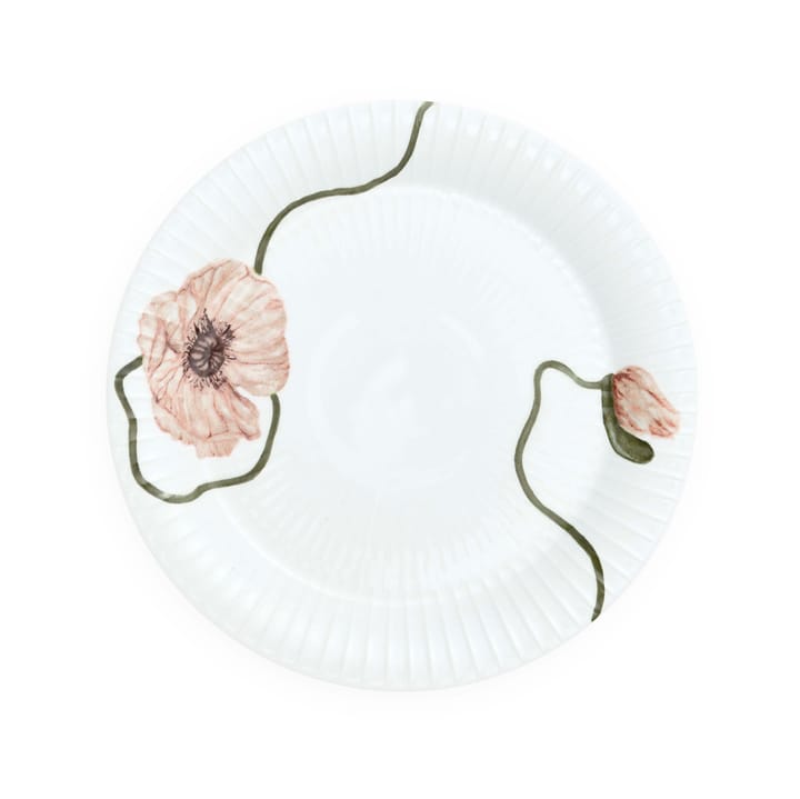 Hammershøi Poppy small plate 22 cm - white - Kähler