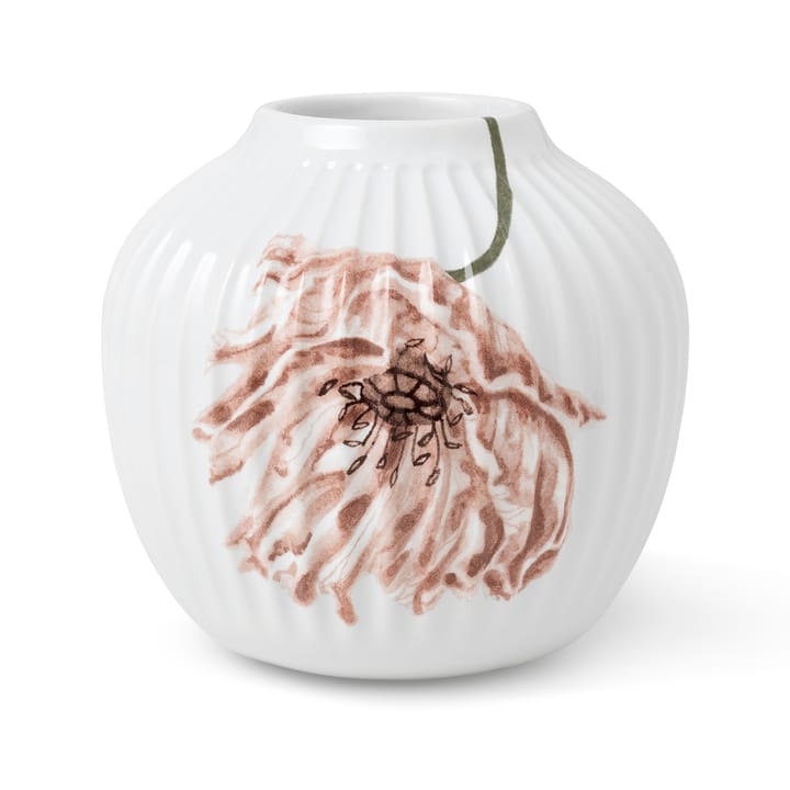 Hammershøi Poppy vase 13 cm, white Kähler