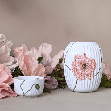 Hammershøi Poppy vase 21 cm - white - Kähler