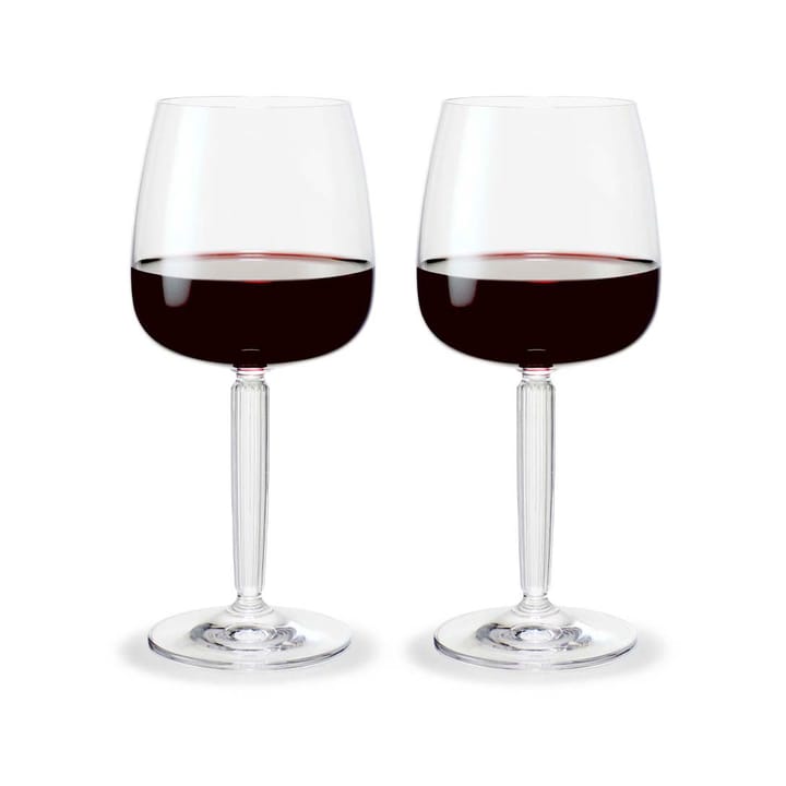 Hammershøi red wine glass 49 cl 2-pack, Clear Kähler