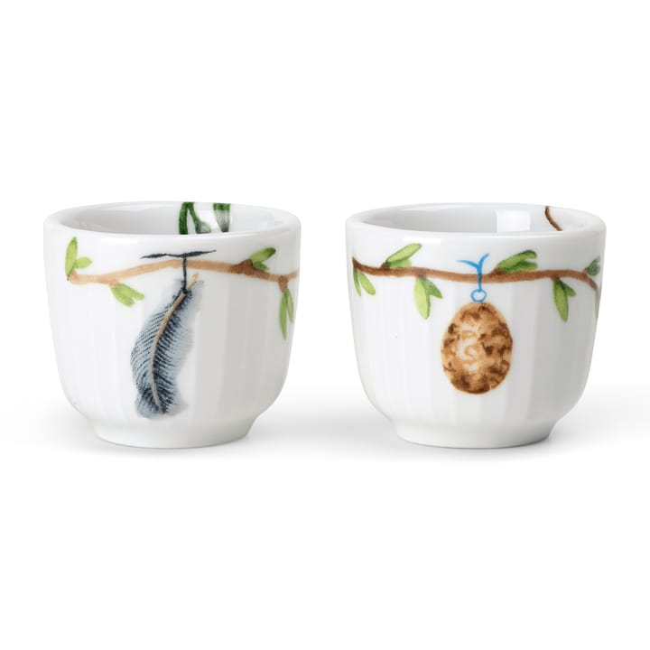 Hammershøi Spring egg cup Ø5 cm 2-pack, white Kähler