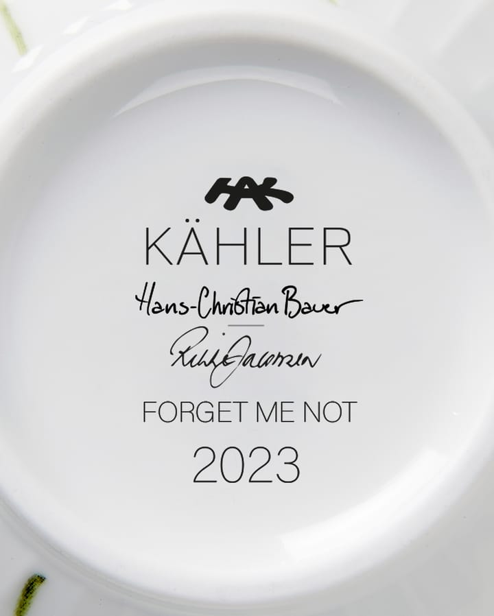 Hammershøi summer mug 33 cl, Forget me not Kähler