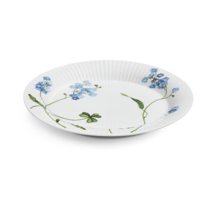 Hammershøi summer plate Ø22 cm, Forget me not Kähler