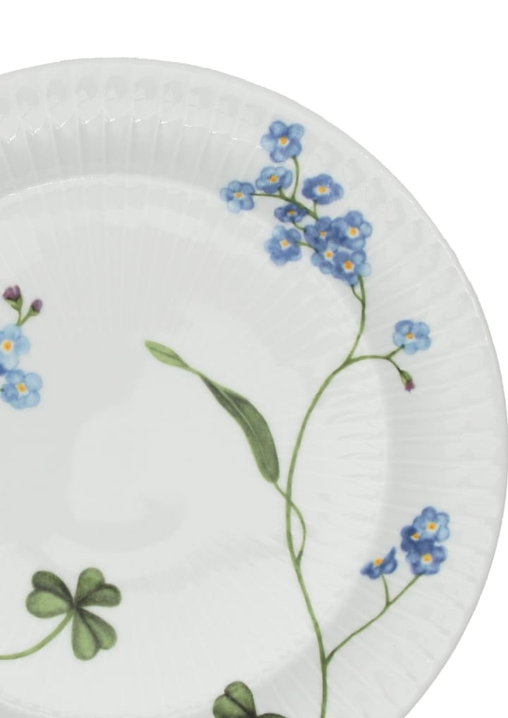 Hammershøi summer plate Ø22 cm, Forget me not Kähler