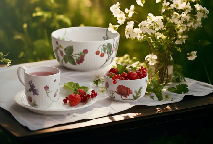 Hammershøi Summer serving bowl Ø21 cm, Summer berries Kähler