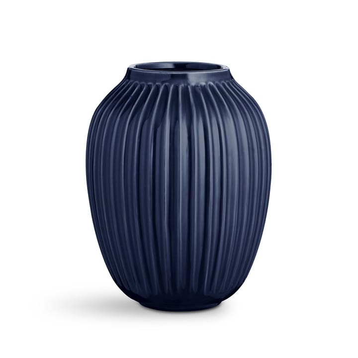 Hammershøi vase large, indigo Kähler