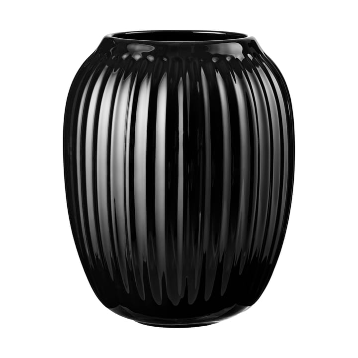 Hammershøi vase medium, Black Kähler