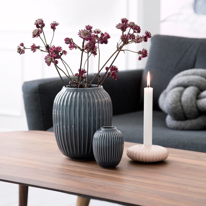 Hammershøi vase mini, anthracite grey Kähler