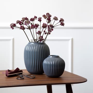 Hammershøi vase small - anthracite grey - Kähler