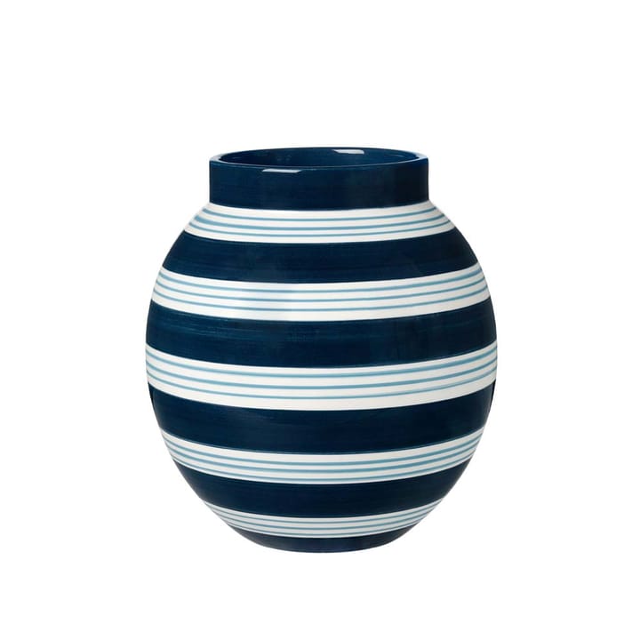 Omaggio Nuovo Vase, Dark blue, h20,5 cm Kähler