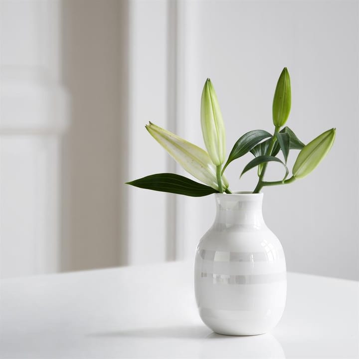 Omaggio vase pearl, Small Kähler