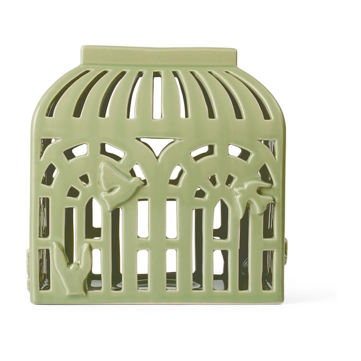 Orangery candle holder 16 cm, Spring leaf Kähler