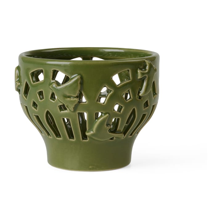 Orangery candle holder Ø9 cm, Green garden Kähler