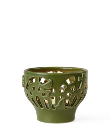 Orangery candle holder Ø9 cm - Green garden - Kähler