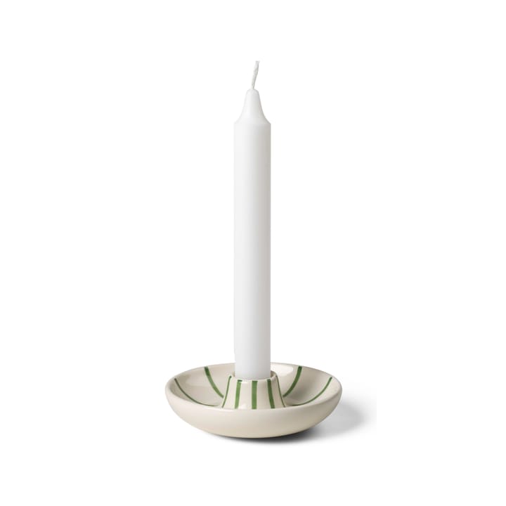 Signature candle holder, White-green Kähler