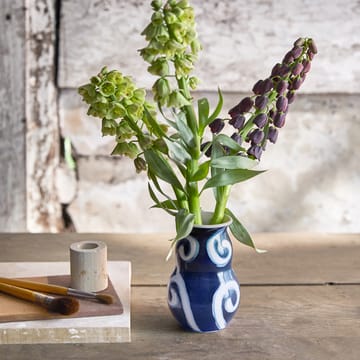 Tulle vase 13 cm - Blue - Kähler