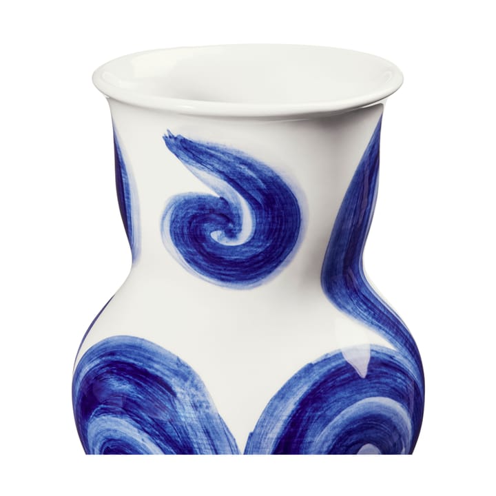 Tulle vase 22.5 cm, Blue Kähler