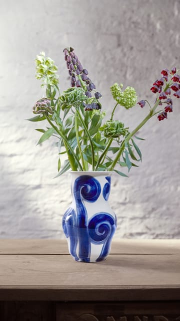 Tulle vase 22.5 cm - Blue - Kähler