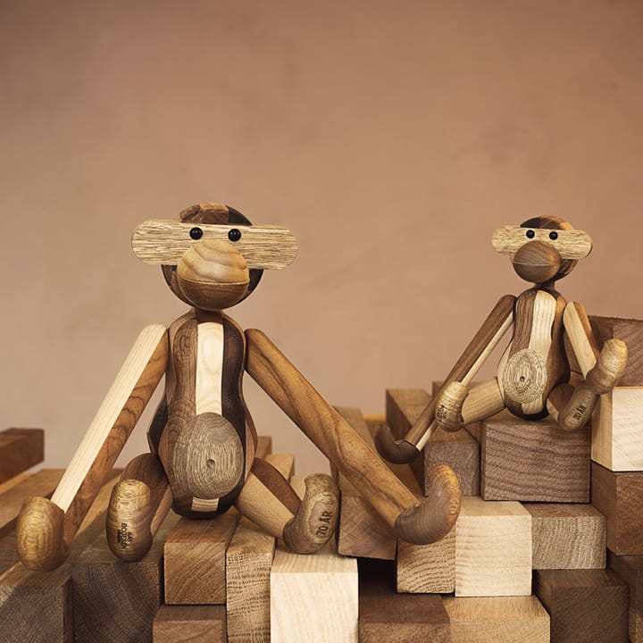 Kay Bojesen monkey anniversary edition mixed wood, Medium Kay Bojesen Denmark