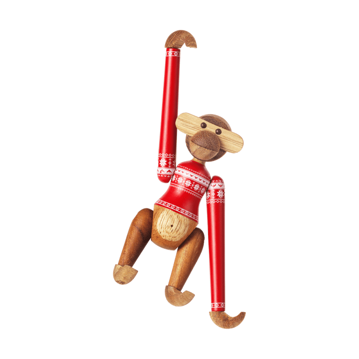 Kay Bojesen monkey mini Christmas Jumper 2024, Teak-Limba Kay Bojesen Denmark