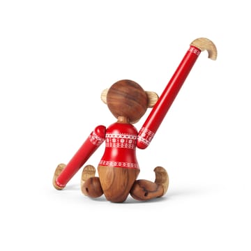 Kay Bojesen monkey small Christmas Jumper 2024 - Teak-Limba - Kay Bojesen Denmark