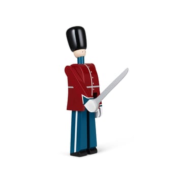 Kay Bojesen officer with sword - Red-blue - Kay Bojesen Denmark