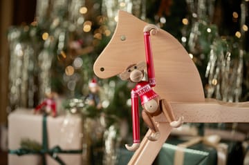 Kay Bojesen monkey small Christmas Jumper 2024 - Teak-Limba - Kay Bojesen