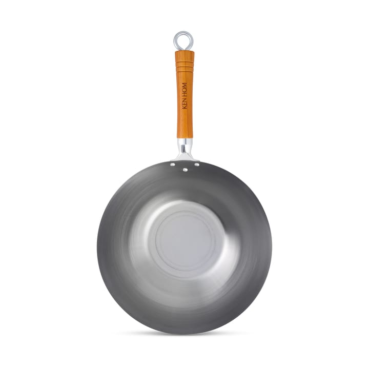 Ken Hom classic carbon wok pan Ø32 cm, Steel Ken Hom