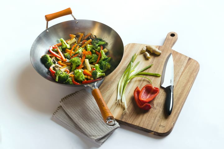 Ken Hom Excellence Carbon Wok Ø36 cm, Steel Ken Hom