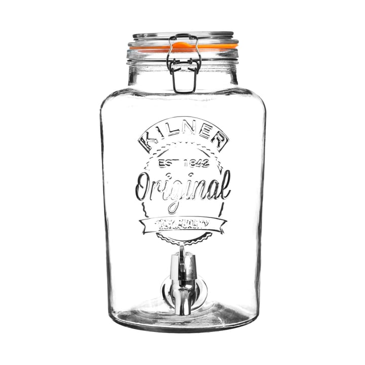 Kilner glass container with tap 5 L, Transparent Kilner