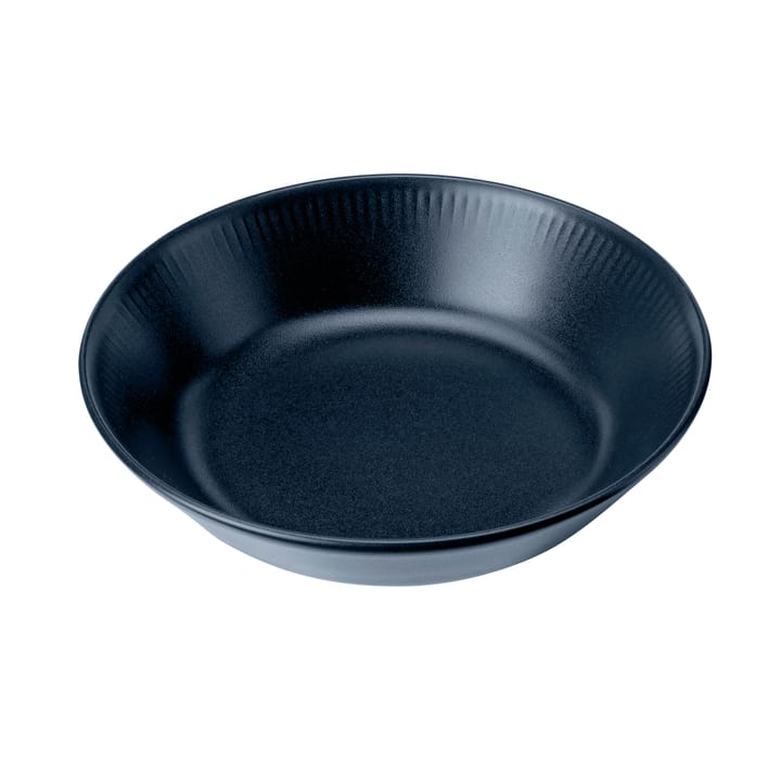 Knabstrup deep plate blue, 18 cm Knabstrup Keramik