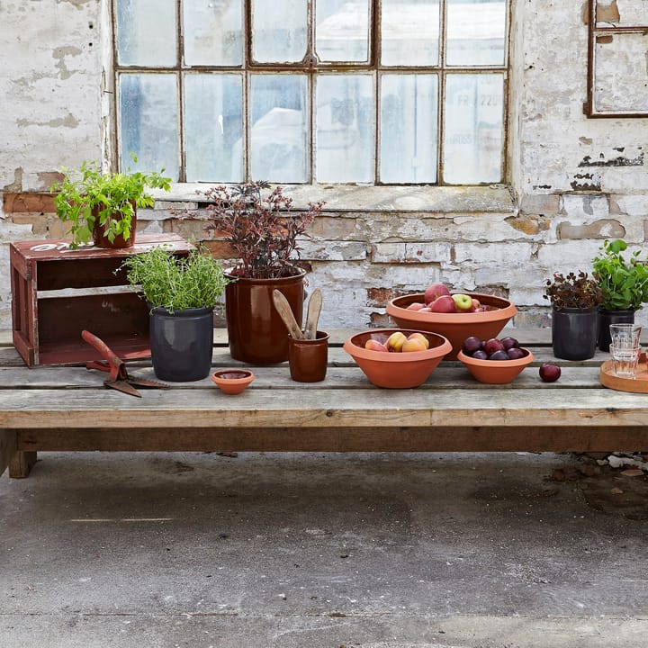 Knabstrup Dough bowl  0.5 l, terracotta Knabstrup Keramik