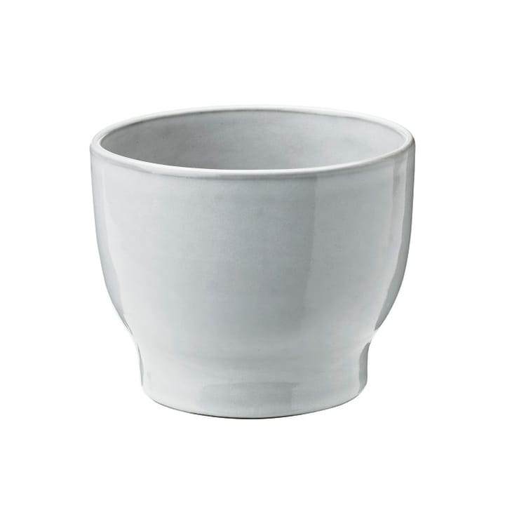 Knabstrup outdoor flower pot Ø12.5 cm, white Knabstrup Keramik