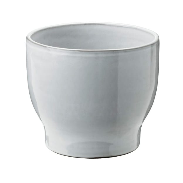 Knabstrup outdoor flower pot Ø14.5 cm, white Knabstrup Keramik