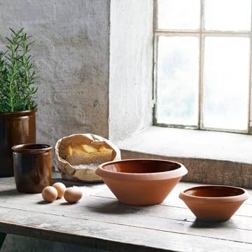 Knabstrup proofing bowl 2 l - terracotta - Knabstrup Keramik