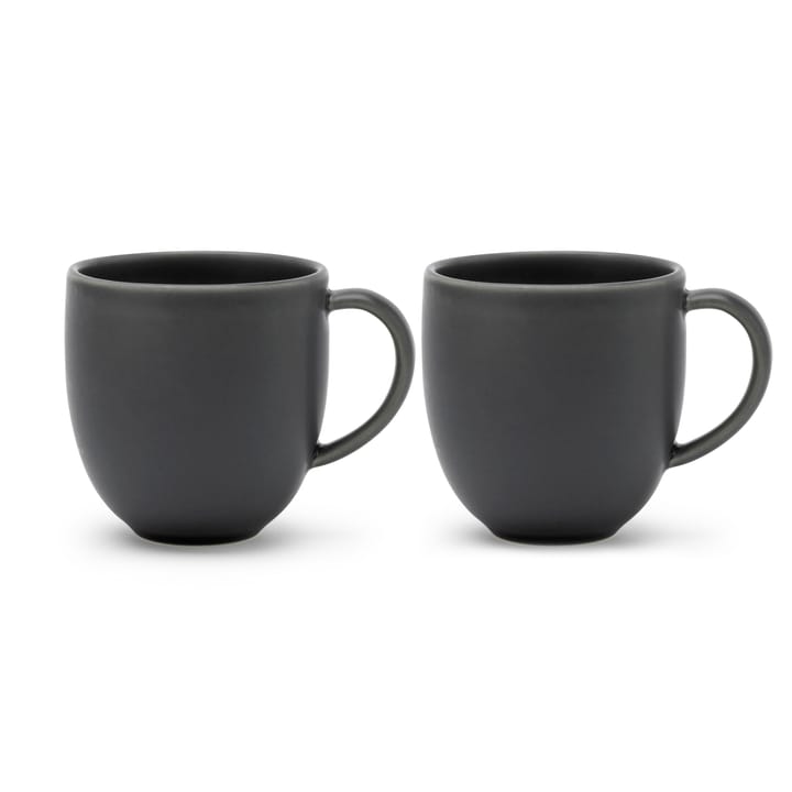 Tavola mug 30 cl 2-pack - grey - Knabstrup Keramik