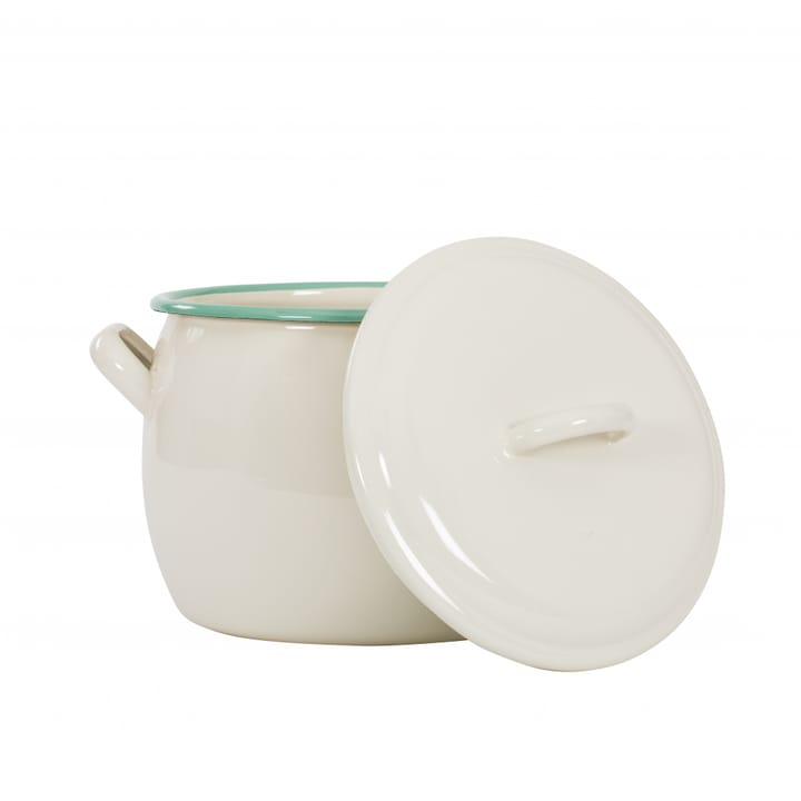 Kockums saucepan with lid 4 l, Cream Lux (beige) Kockums Jernverk