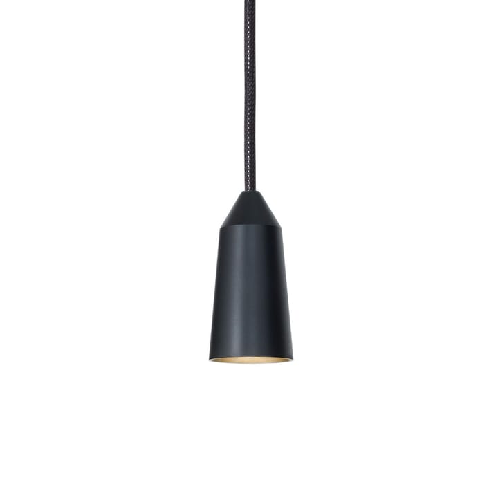 Massiv pendant - Black, double cone - Konsthantverk