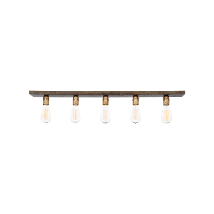 Raad ceiling lamp - Brass/iron oxide - Konsthantverk