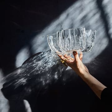 Crackle bowl 10,5 cm - clear - Kosta Boda