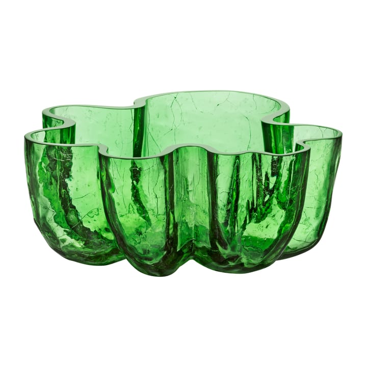 Crackle bowl 10,5 cm - Green - Kosta Boda