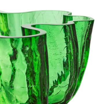 Crackle bowl 10,5 cm - Green - Kosta Boda