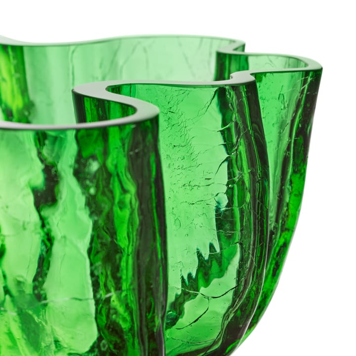 Crackle bowl 10,5 cm, Green Kosta Boda