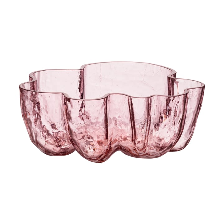 Crackle bowl 10,5 cm - Pink - Kosta Boda