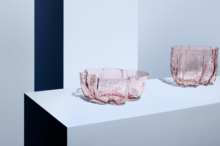 Crackle bowl 10,5 cm, Pink Kosta Boda