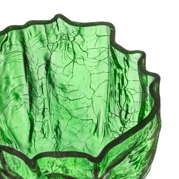 Crackle vase 17,5 cm - Green - Kosta Boda