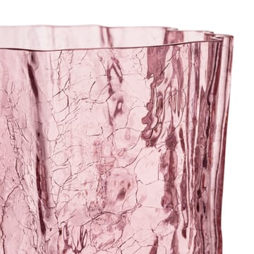 Crackle vase 27 cm - Pink - Kosta Boda