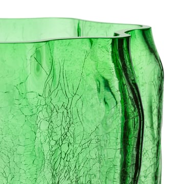 Crackle vase 37 cm - Green - Kosta Boda