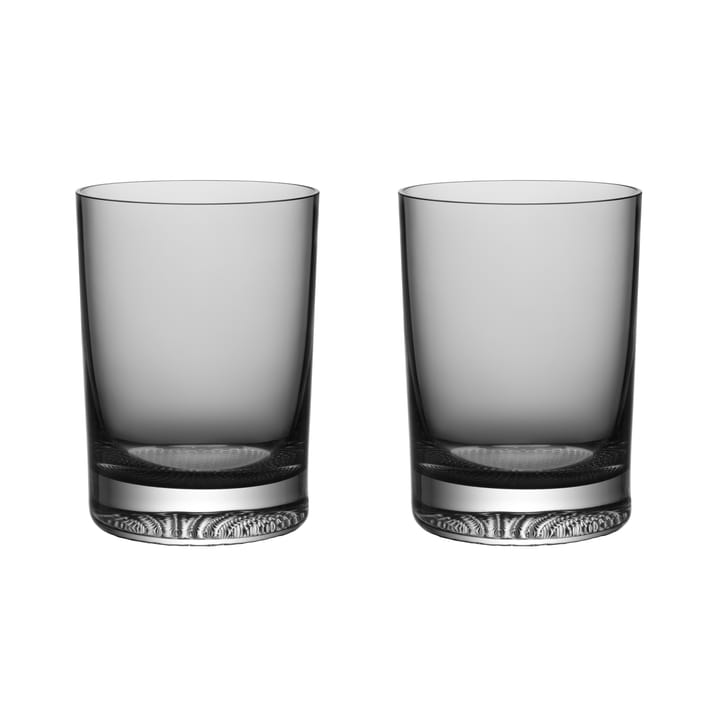 Limelight glass 22 cl 2-pack, Grey Kosta Boda